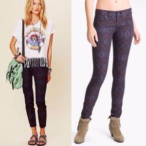 Free People Tribal Print Skinny